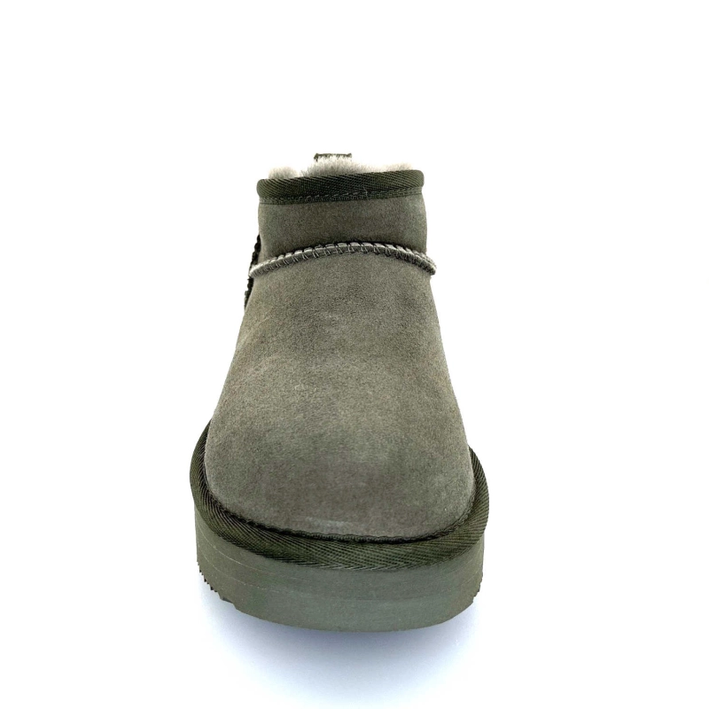 Sweet Heritage Patineuse Daim Vert PATINEUSE - CANTEEN Automne Hiver 2024-2025