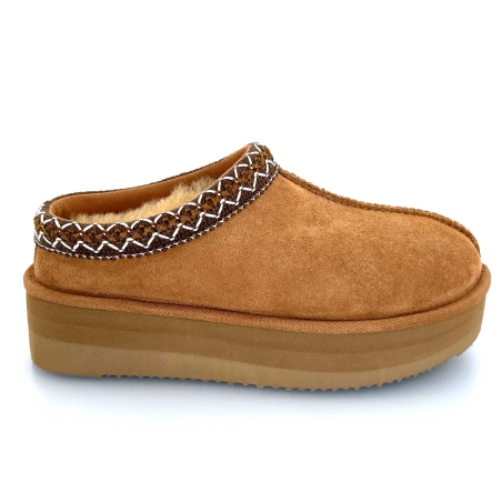 Sweet Heritage Glace Daim Camel GLACE - WUL 3966 - CHESNUT Automne Hiver 2024-2025