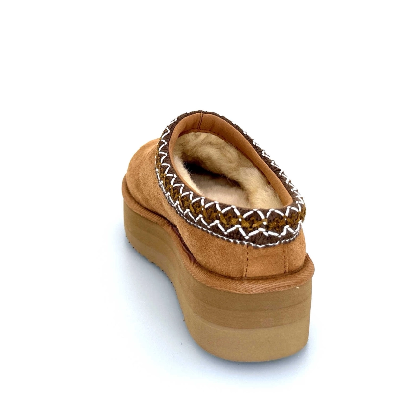 Sweet Heritage Glace Daim Camel GLACE - WUL 3966 - CHESNUT Automne Hiver 2024-2025