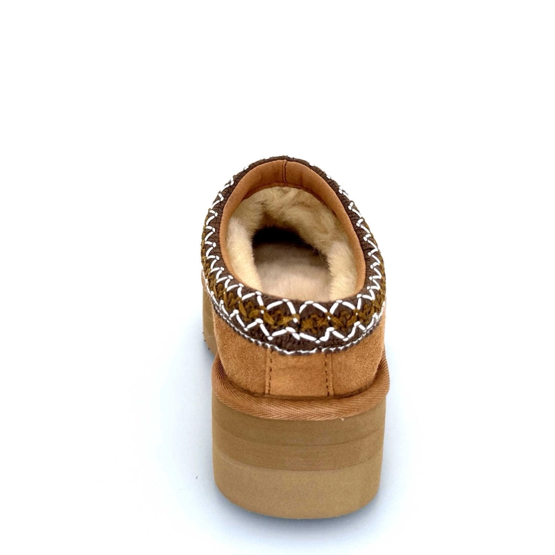 Sweet Heritage Glace Daim Camel GLACE - WUL 3966 - CHESNUT Automne Hiver 2024-2025