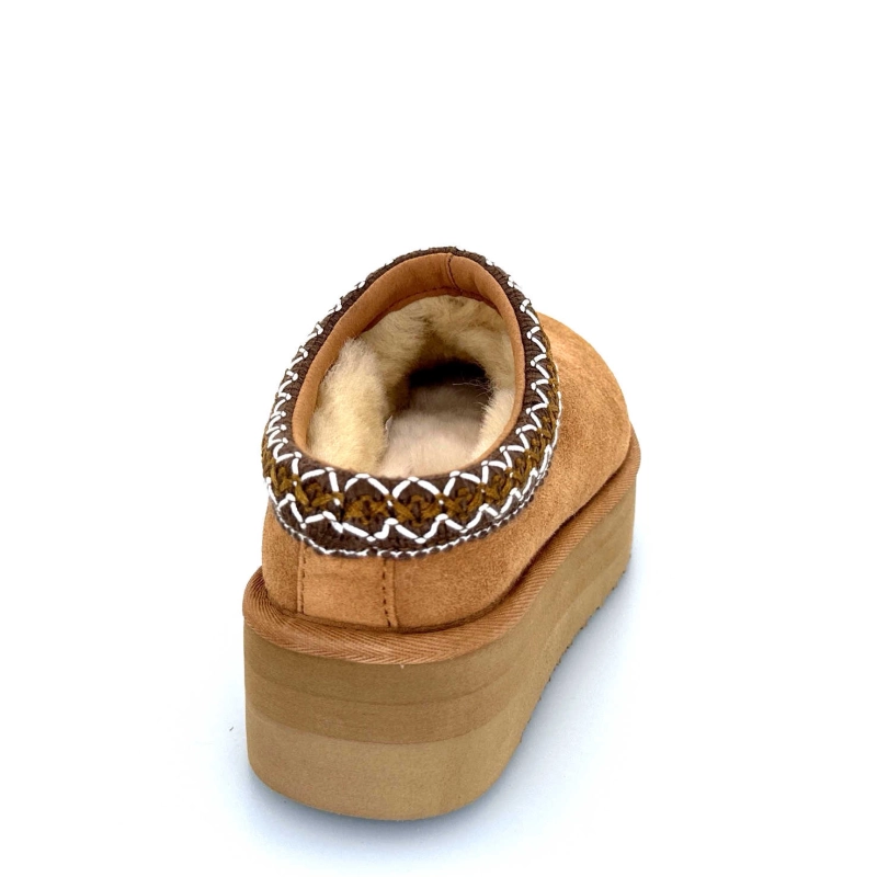 Sweet Heritage Glace Daim Camel GLACE - WUL 3966 - CHESNUT Automne Hiver 2024-2025