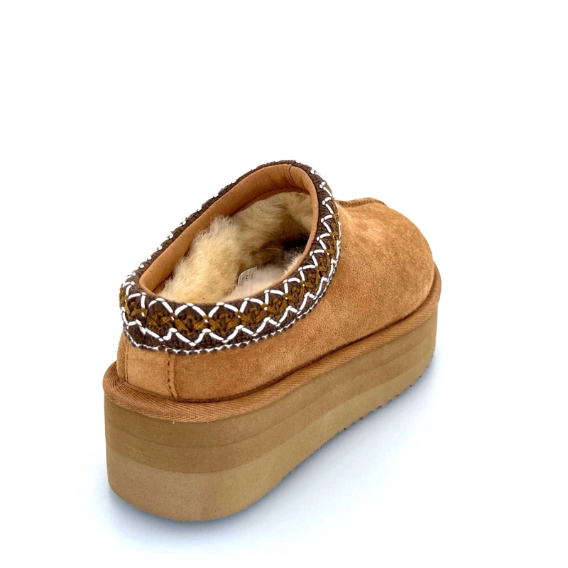 Sweet Heritage Glace Daim Camel GLACE - WUL 3966 - CHESNUT Automne Hiver 2024-2025