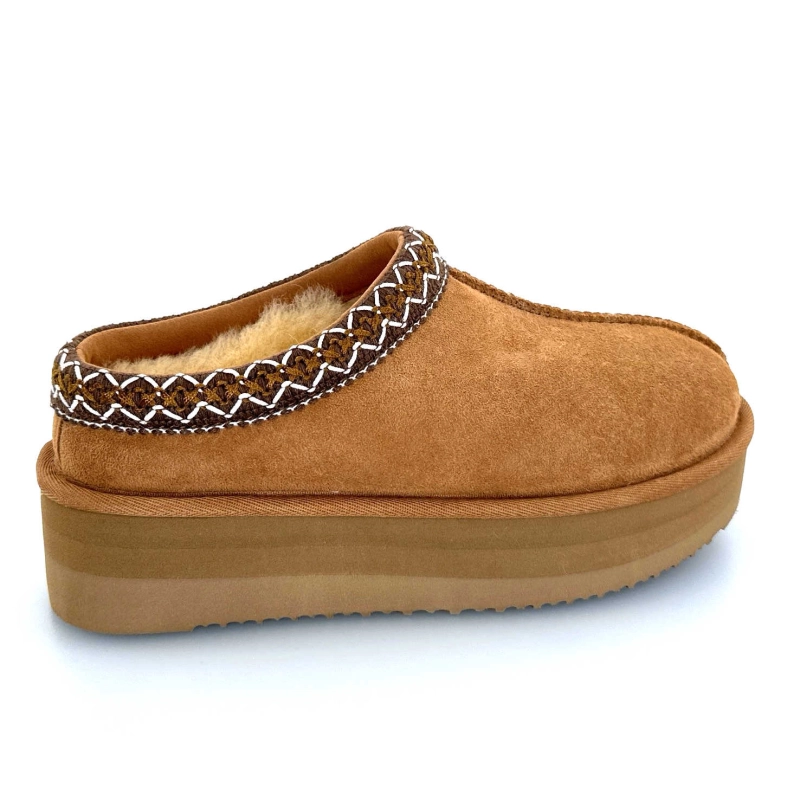 Sweet Heritage Glace Daim Camel GLACE - WUL 3966 - CHESNUT Automne Hiver 2024-2025