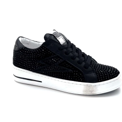 Semerdjian SMR23 Maya A412 Schwarze Wildleder- und Strass-Sneakers 189,00 €