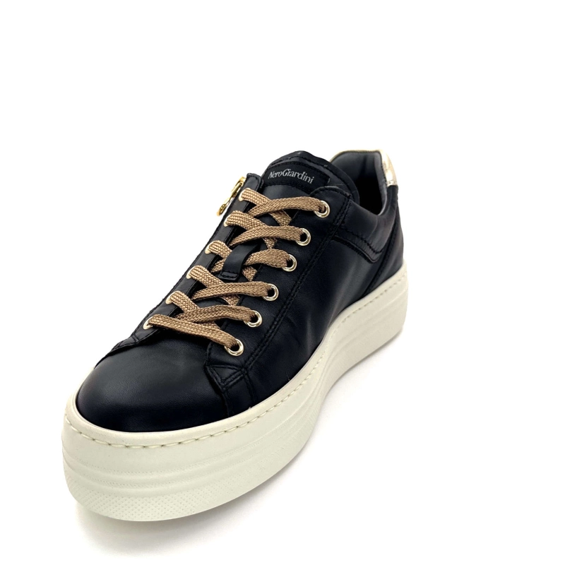 Nero Giardin 1411610 D100 Cuir Noir Ivoire Chaussures