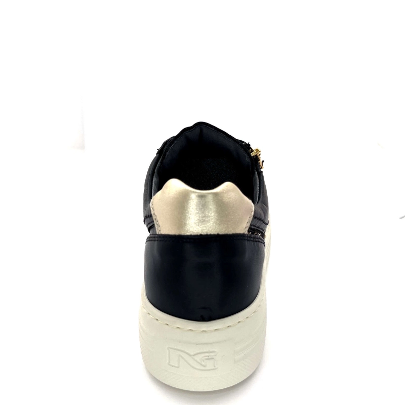 Nero Giardin 1411610 D100 Cuir Noir Ivoire Chaussures