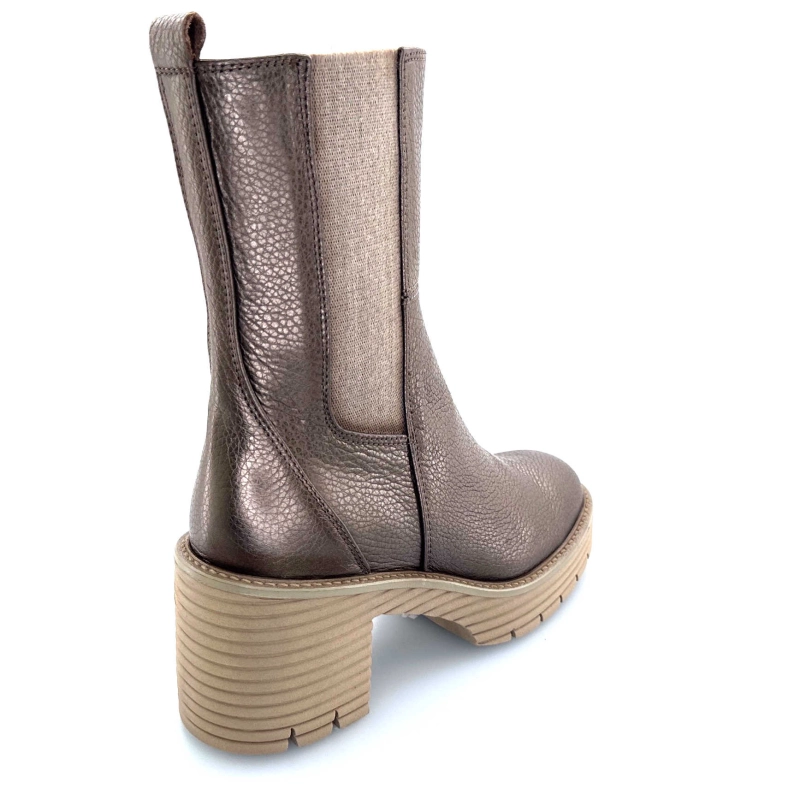 Softwaves 8.88.18 Cuir Métal Taupe 8.88.18/002 - FLOTY METAL - TAUP Automne Hiver 2024-2025