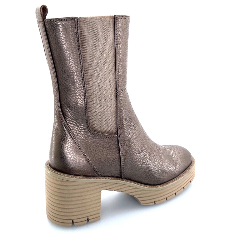 Softwaves 8.88.18 Cuir Métal Taupe 8.88.18/002 - FLOTY METAL - TAUP Automne Hiver 2024-2025