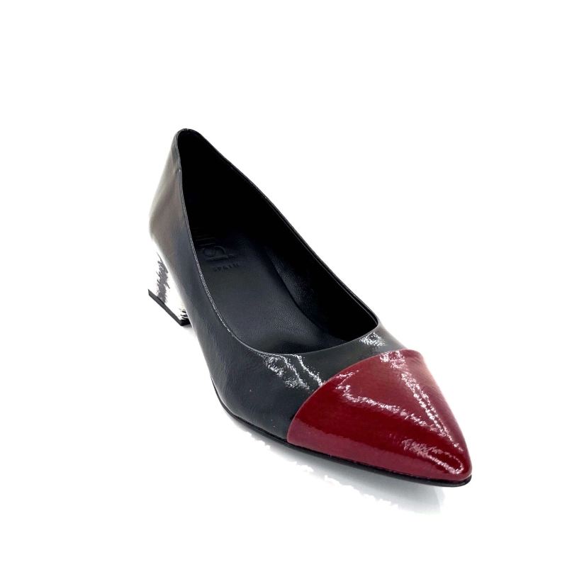 Dansi 6960 Vernis Noir & Bordeaux 6960 - BOLLINGS BURDEOS / - NERO Automne Hiver 2024-2025