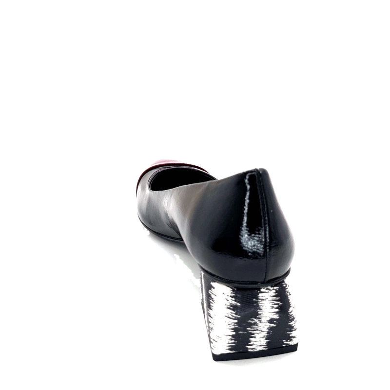 Dansi 6960 Vernis Noir & Bordeaux 6960 - BOLLINGS BURDEOS / - NERO Automne Hiver 2024-2025