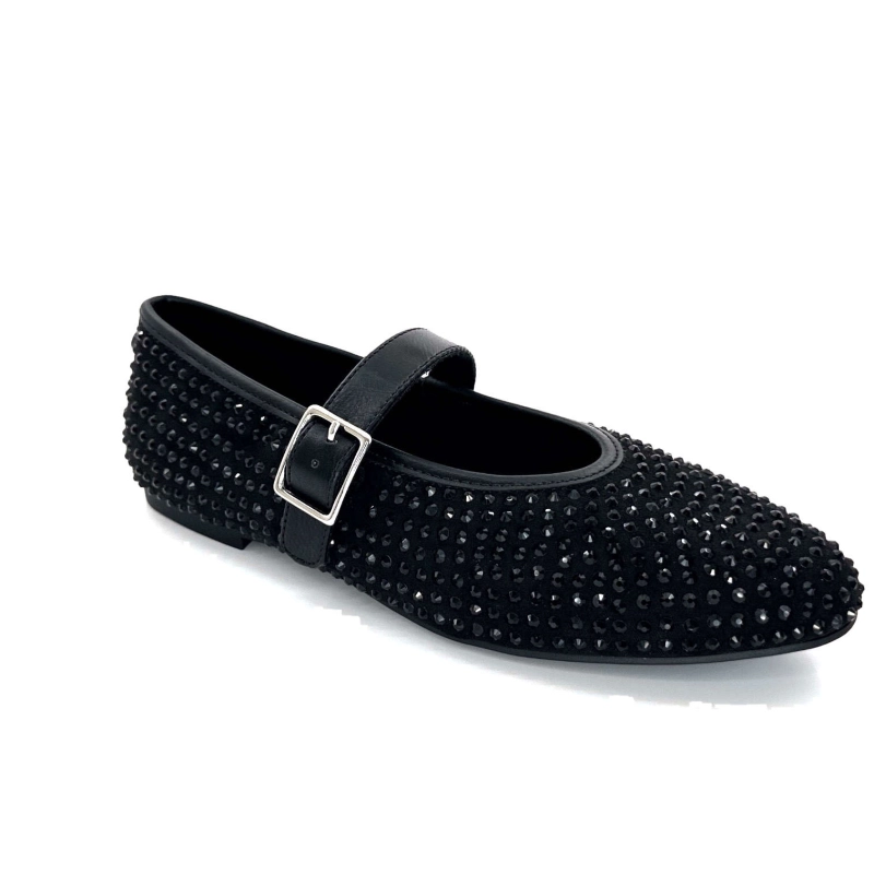 Ivoire 2300416 Noir & Strass 2300416 2201 - BLACK MICRO - - B Automne Hiver 2024-2025