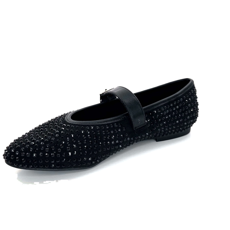 Ivoire 2300416 Noir & Strass 2300416 2201 - BLACK MICRO - - B Automne Hiver 2024-2025