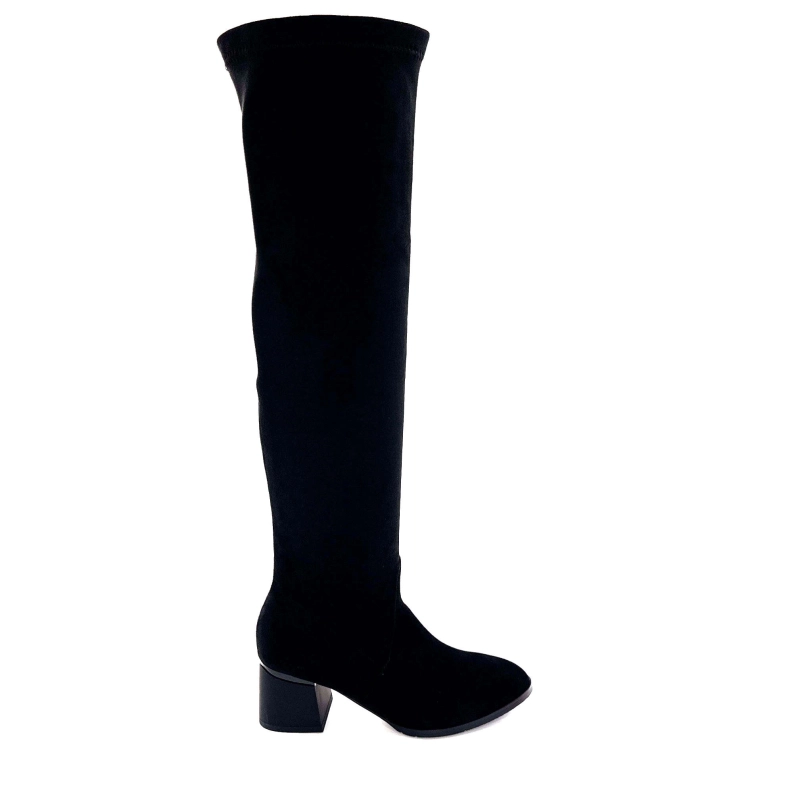 Elue Par Nous Sapristi Daim Noir SAPRISTI - GOAT SUEDE - NOIR Automne Hiver 2024-2025
