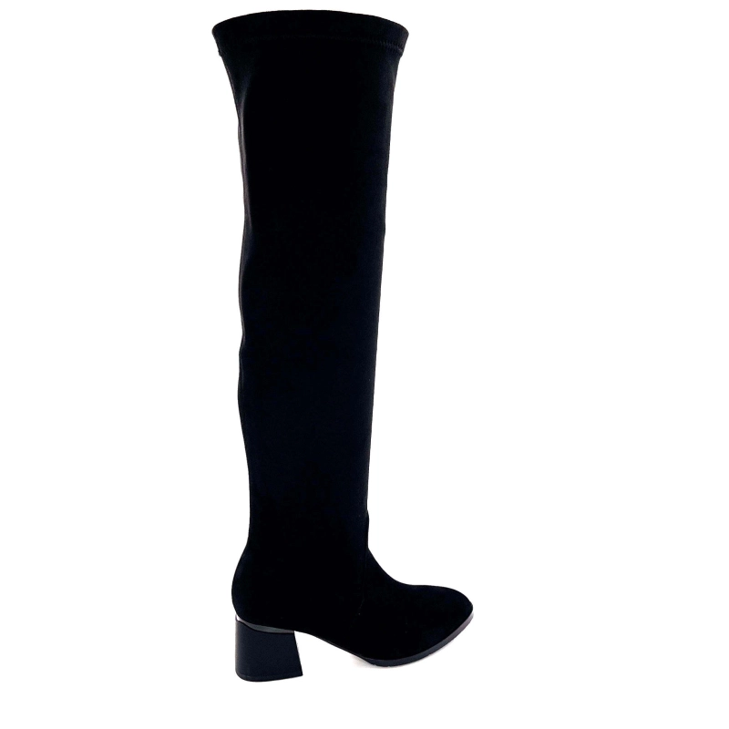Elue Par Nous Sapristi Daim Noir SAPRISTI - GOAT SUEDE - NOIR Automne Hiver 2024-2025
