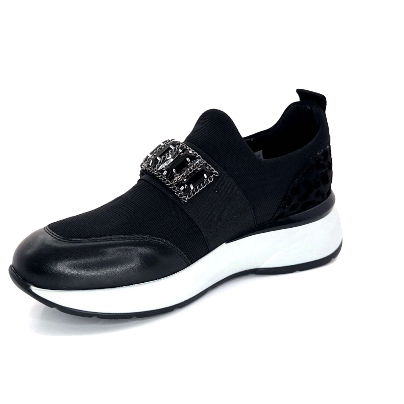 Ivoire 5d5459 Textile Noir 5D5459 - ASTURIE NEW - NERO Automne Hiver 2024-2025