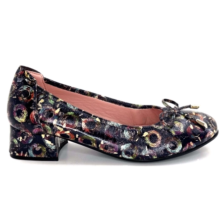 Sabrinas 93100 Madeira Cuir Vernis Marine Motifs MultiColor 93100 MADEIRA - SPIRAL - MARINO Automne Hiver 2024-2025