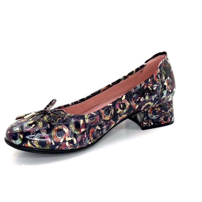 Sabrinas 93100 Madeira Cuir Vernis Marine Motifs MultiColor 93100 MADEIRA - SPIRAL - MARINO Automne Hiver 2024-2025