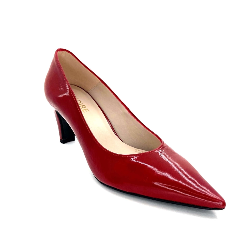 Ivoire 2100 Cuir Vernis Rouge 2100 - JULIET - BERRY Automne Hiver 2024-2025