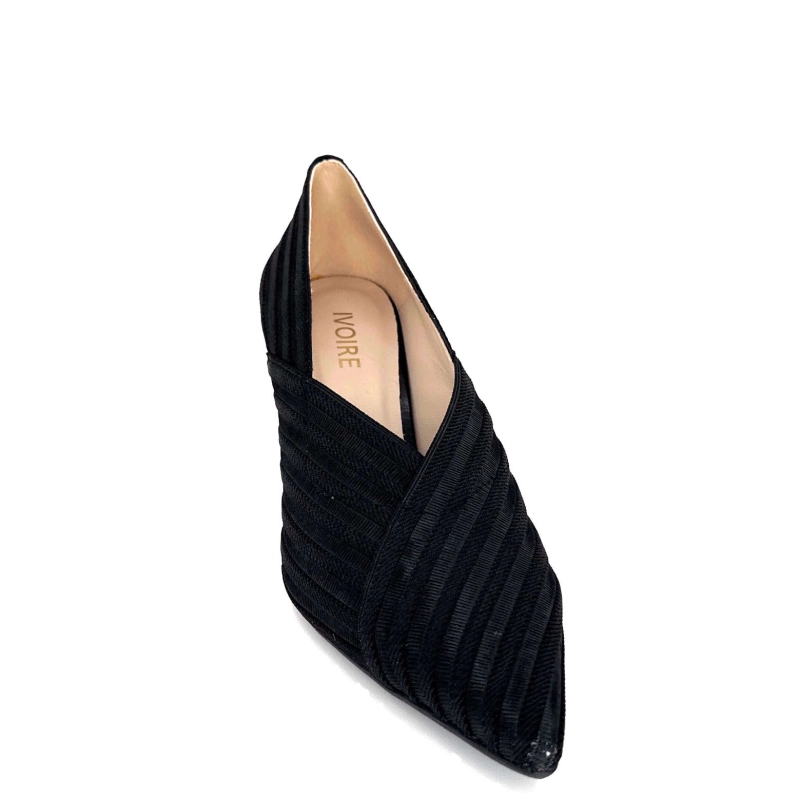 Ivoire 2111 Textile Noir 2111 - RAYAS NEGRO - TIBET NEGRO Automne Hiver 2024-2025