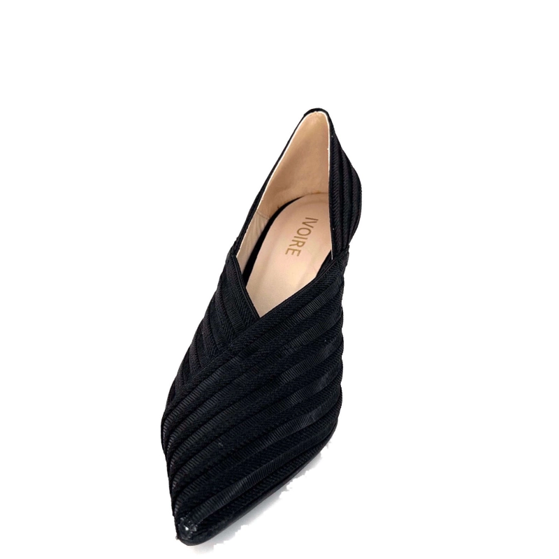 Ivoire 2111 Textile Noir 2111 - RAYAS NEGRO - TIBET NEGRO Automne Hiver 2024-2025