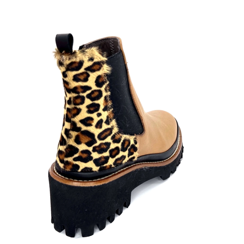 XSA 9829 Cuir Camel Léo 9829 - POSEIDON CAMEL - CAVALLIN Automne Hiver 2024-2025