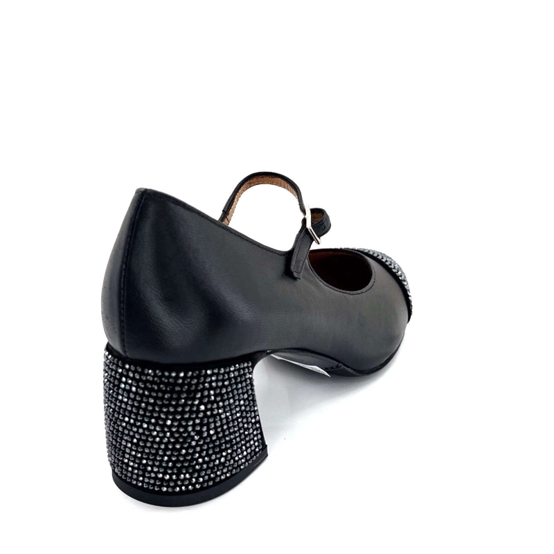 Ivoire 2204 Cuir Noir 2204 - VITELLO + CAM - NERO Automne Hiver 2024-2025