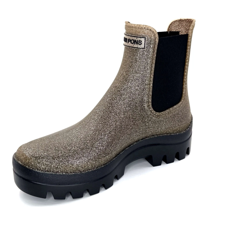 Toni Pons Galgary Gris Pailleté Ivoire Chaussures