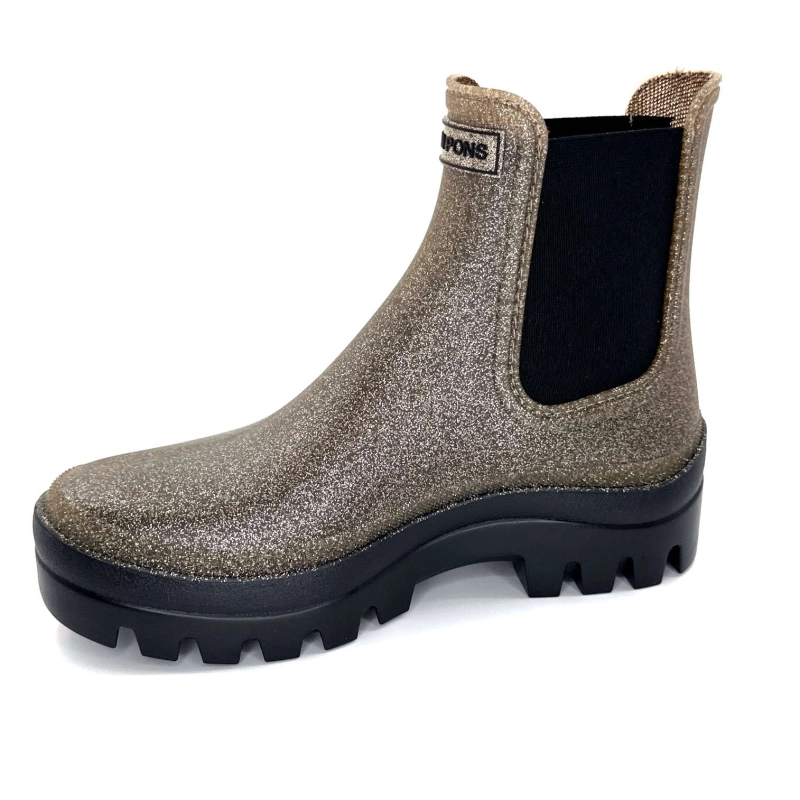 Toni Pons Galgary Gris Pailleté Ivoire Chaussures