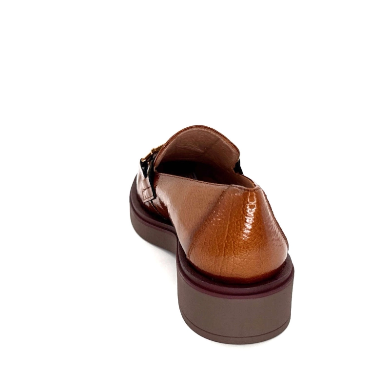 Hispanitas Hi 243632 Brookly Cuir Vernis Marron HI 243632 BROOKLY - RIO - 124 CU Automne Hiver 2024-2025