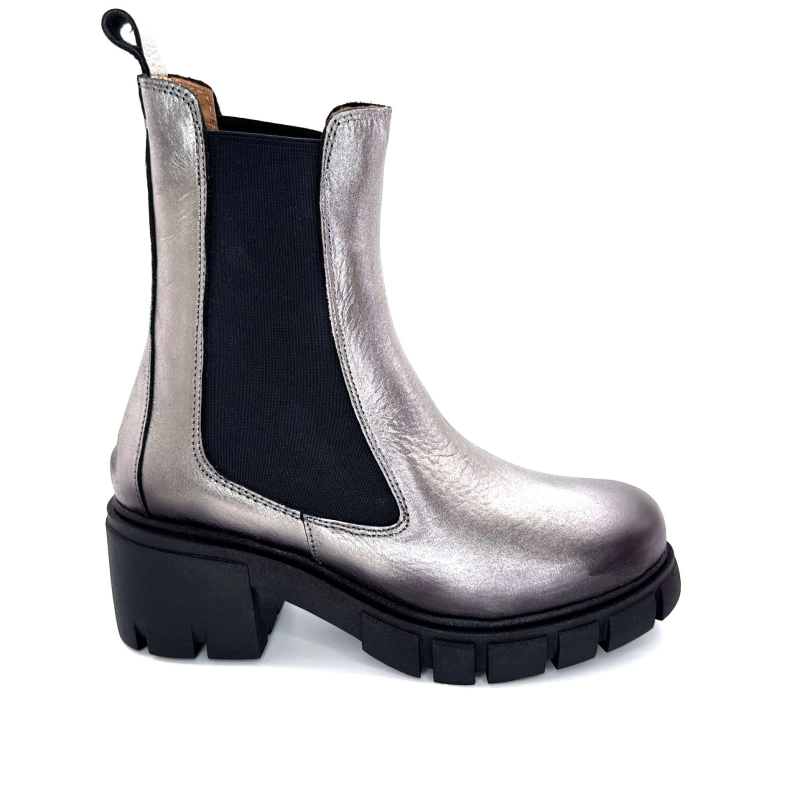 Ivoire 08112 Cuir Métal 08112 - METAL - PLATA Automne Hiver 2024-2025