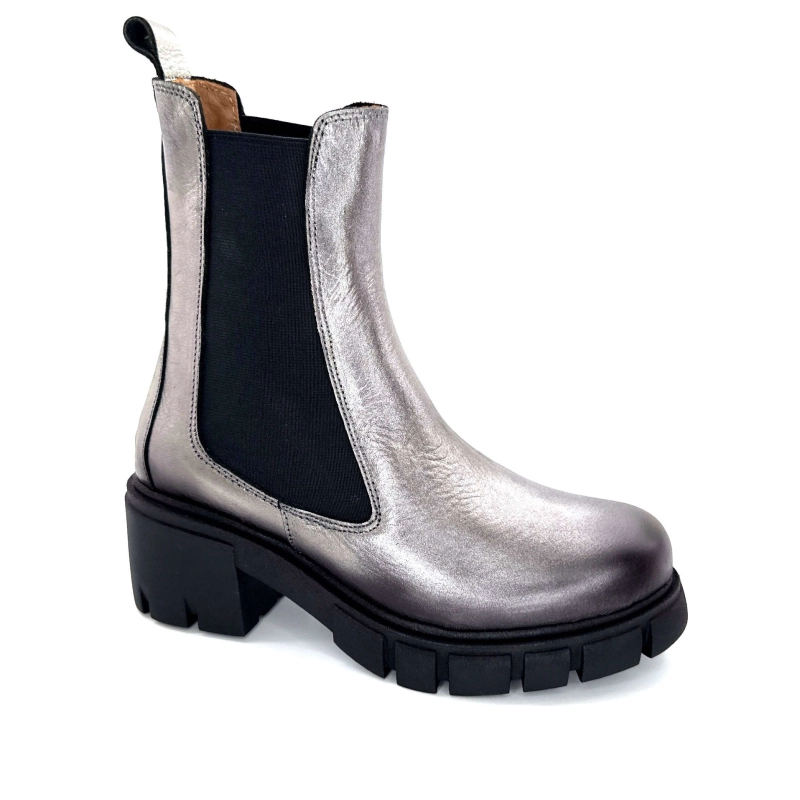 Ivoire 08112 Cuir Métal 08112 - METAL - PLATA Automne Hiver 2024-2025