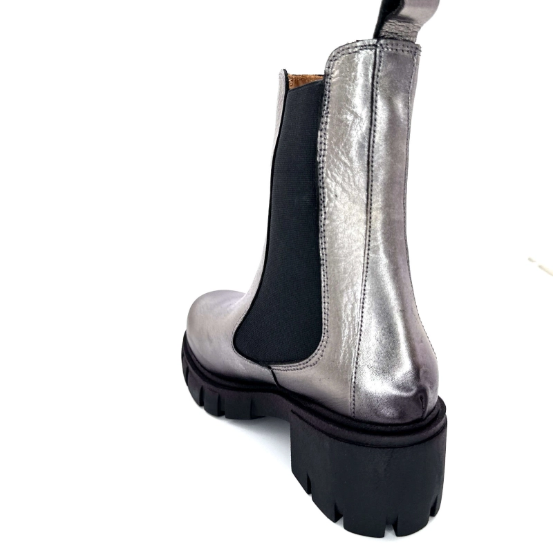 Ivoire 08112 Cuir Métal 08112 - METAL - PLATA Automne Hiver 2024-2025