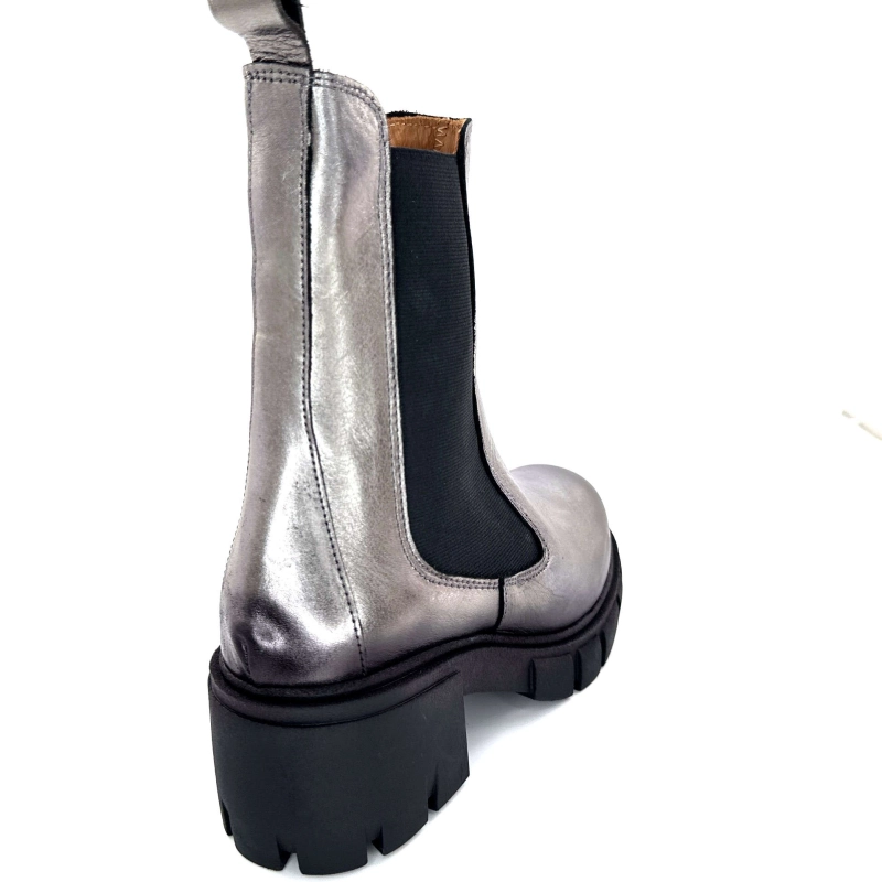 Ivoire 08112 Cuir Métal 08112 - METAL - PLATA Automne Hiver 2024-2025