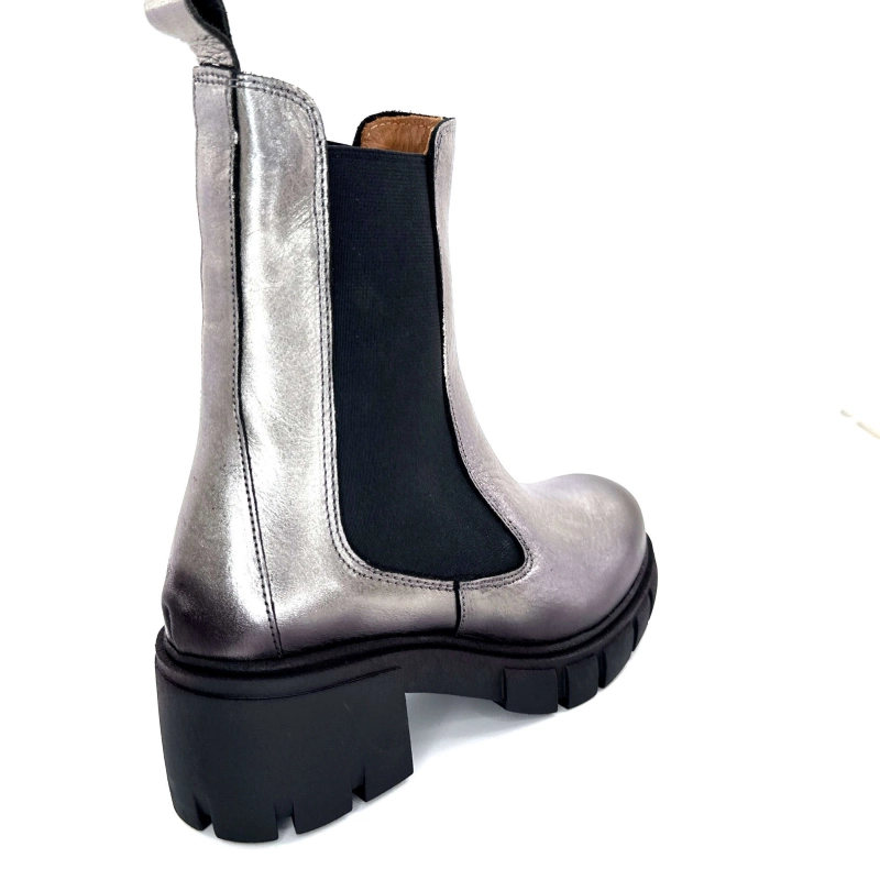 Ivoire 08112 Cuir Métal 08112 - METAL - PLATA Automne Hiver 2024-2025