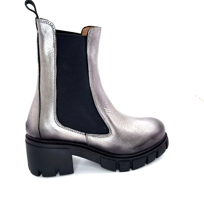 Ivoire 08112 Cuir Métal 08112 - METAL - PLATA Automne Hiver 2024-2025