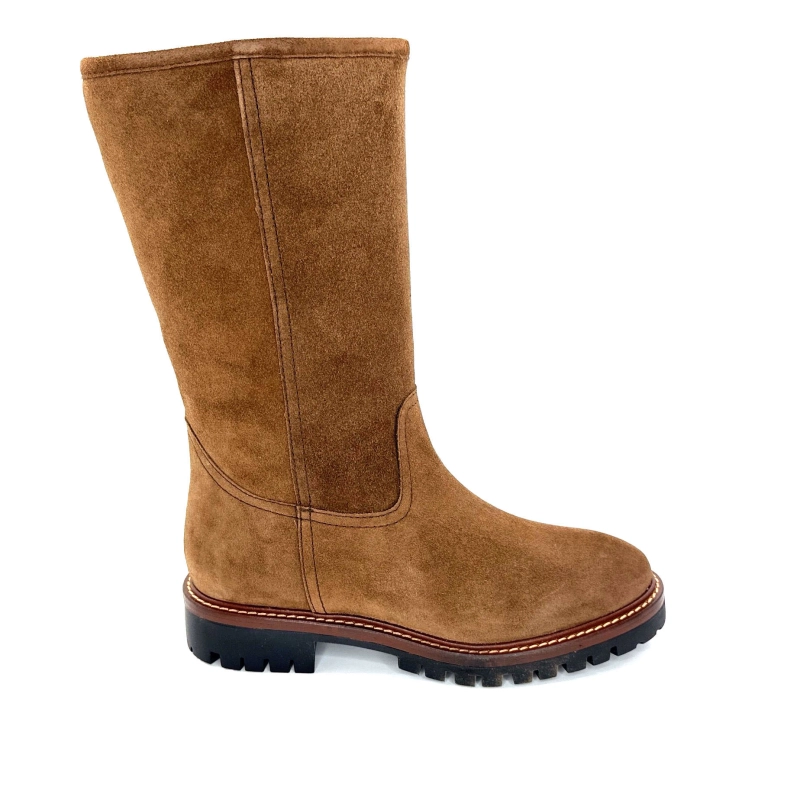 Alpe 5206 Daim Castagna Ivoire Chaussures