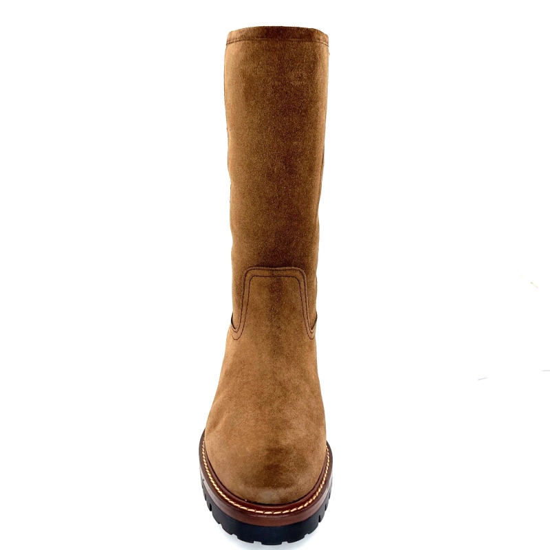 Alpe 5206 Daim Castagna Ivoire Chaussures