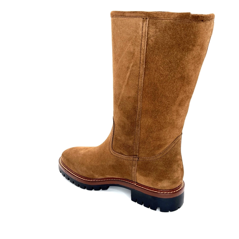 Alpe 5206 Daim Castagna Ivoire Chaussures