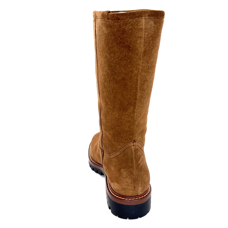 Alpe 5206 Daim Castagna Ivoire Chaussures