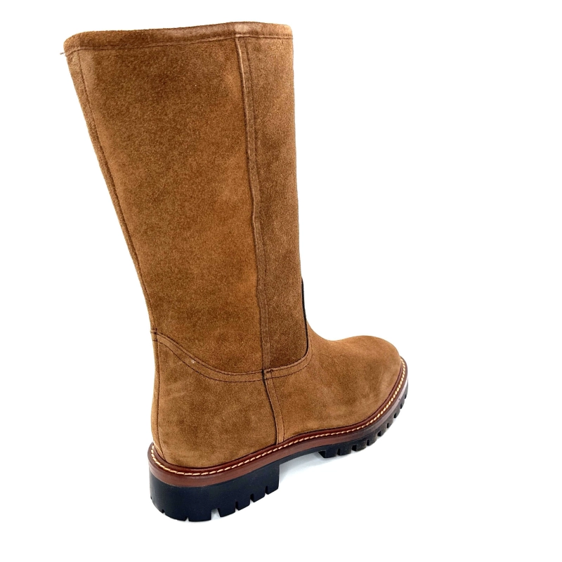 Alpe 5206 Daim Castagna Ivoire Chaussures