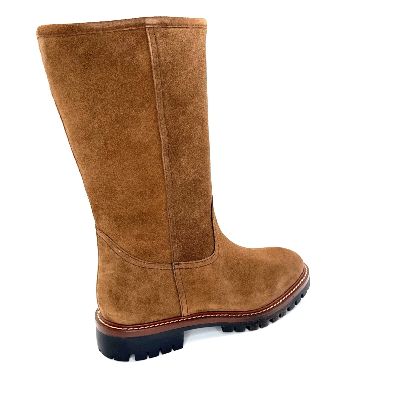 Alpe 5206 Daim Castagna Ivoire Chaussures