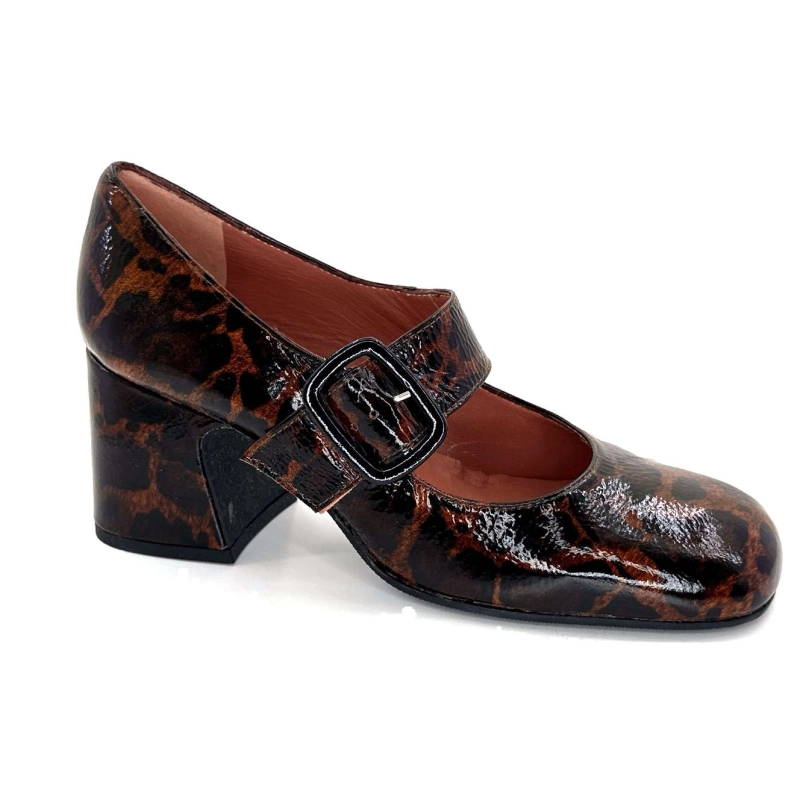 Ivoire 5126 Z Cuir Vernis Léo 5126 Z - LEO SELLA + - NAPLACK N Automne Hiver 2024-2025