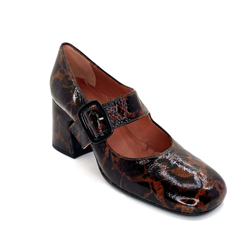 Ivoire 5126 Z Cuir Vernis Léo 5126 Z - LEO SELLA + - NAPLACK N Automne Hiver 2024-2025