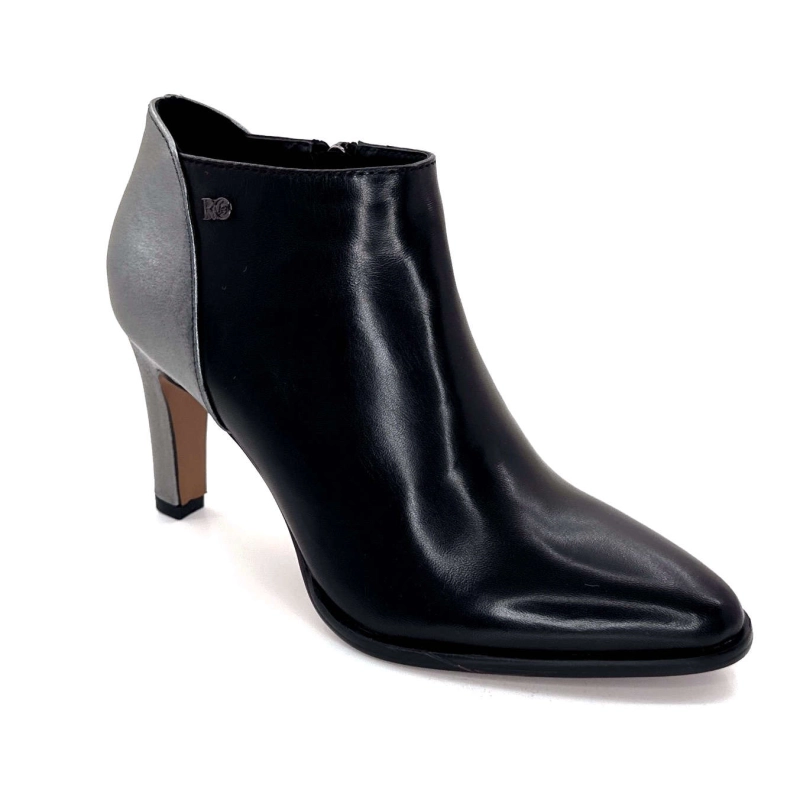 Regarde le Ciel Buffy 03 Cuir Noir Argenté BUFFY 03 - DELICE SIRIO - 7457 / Automne Hiver 2024-2025