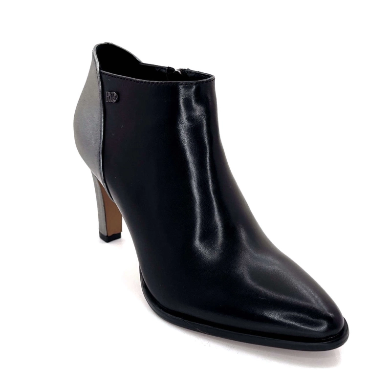 Regarde le Ciel Buffy 03 Cuir Noir Argenté BUFFY 03 - DELICE SIRIO - 7457 / Automne Hiver 2024-2025