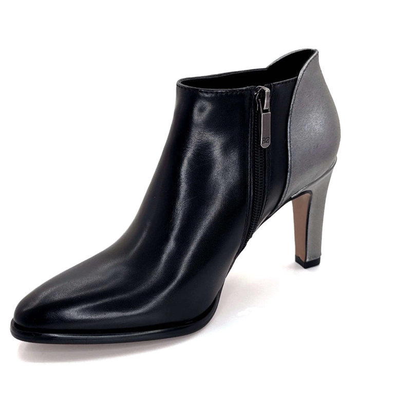 Regarde le Ciel Buffy 03 Cuir Noir Argenté BUFFY 03 - DELICE SIRIO - 7457 / Automne Hiver 2024-2025