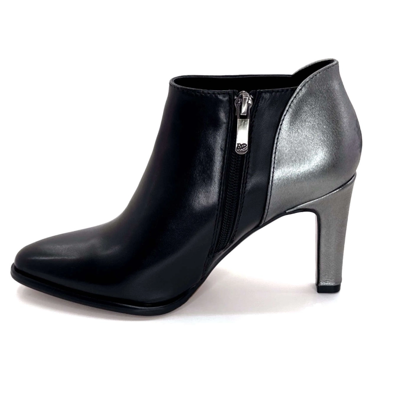 Regarde le Ciel Buffy 03 Cuir Noir Argenté BUFFY 03 - DELICE SIRIO - 7457 / Automne Hiver 2024-2025