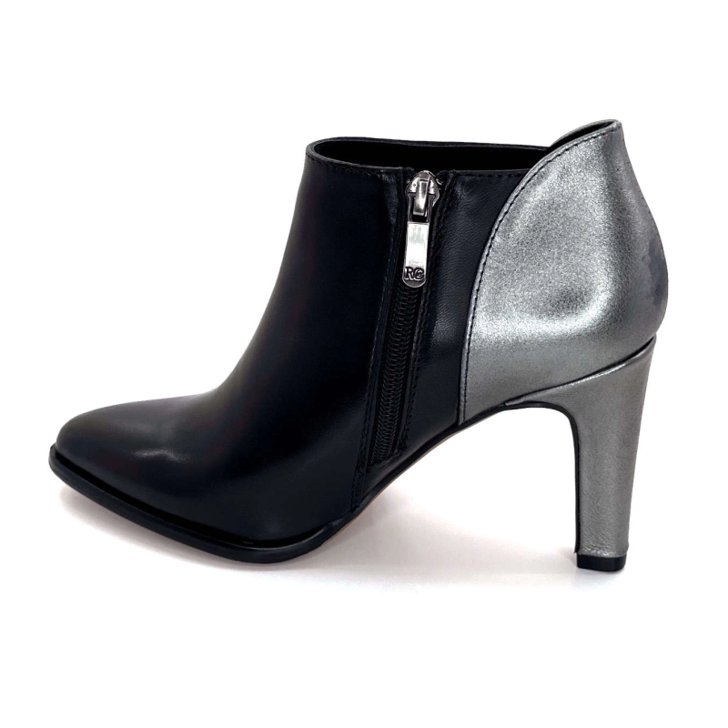 Regarde le Ciel Buffy 03 Cuir Noir Argenté BUFFY 03 - DELICE SIRIO - 7457 / Automne Hiver 2024-2025