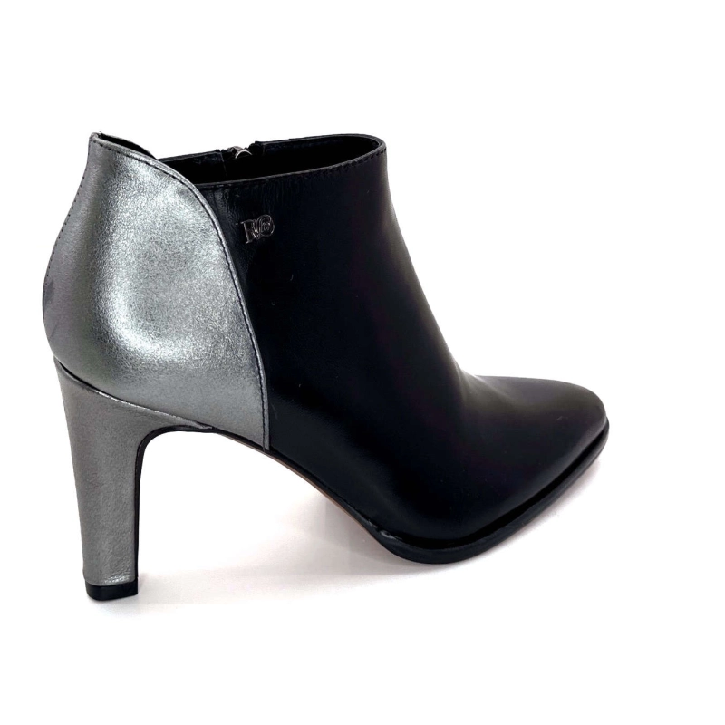 Regarde le Ciel Buffy 03 Cuir Noir Argenté BUFFY 03 - DELICE SIRIO - 7457 / Automne Hiver 2024-2025