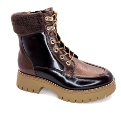 Regarde le Ciel Candis 03 Cuir Glacé Marron CANDIS 03 - 7413 SMOOTY / - META Automne Hiver 2024-2025